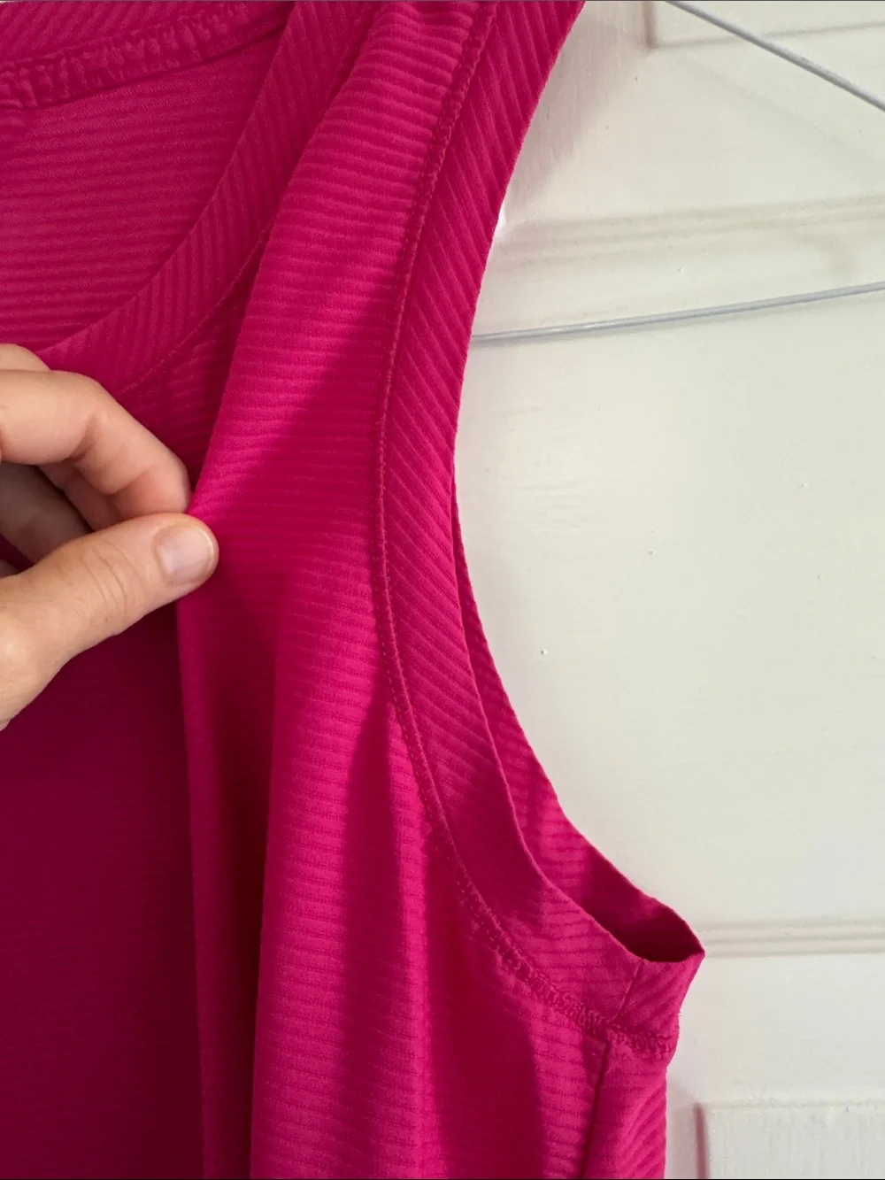 Women’s CALIA Bright Fuchsia Athletic loose fit Tank Top Sz L - Picture 3 of 6
